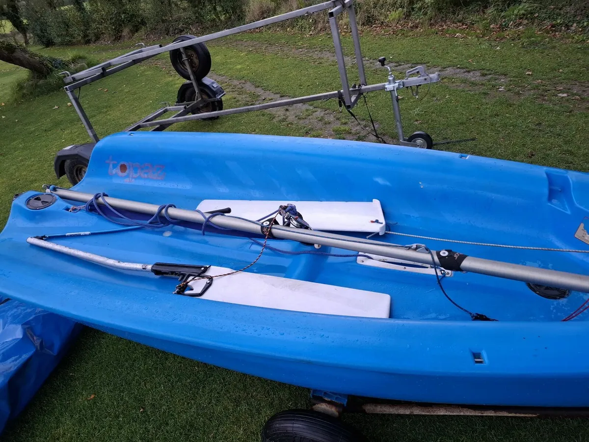 Topper Topaz Uno on double road trailer - Image 4
