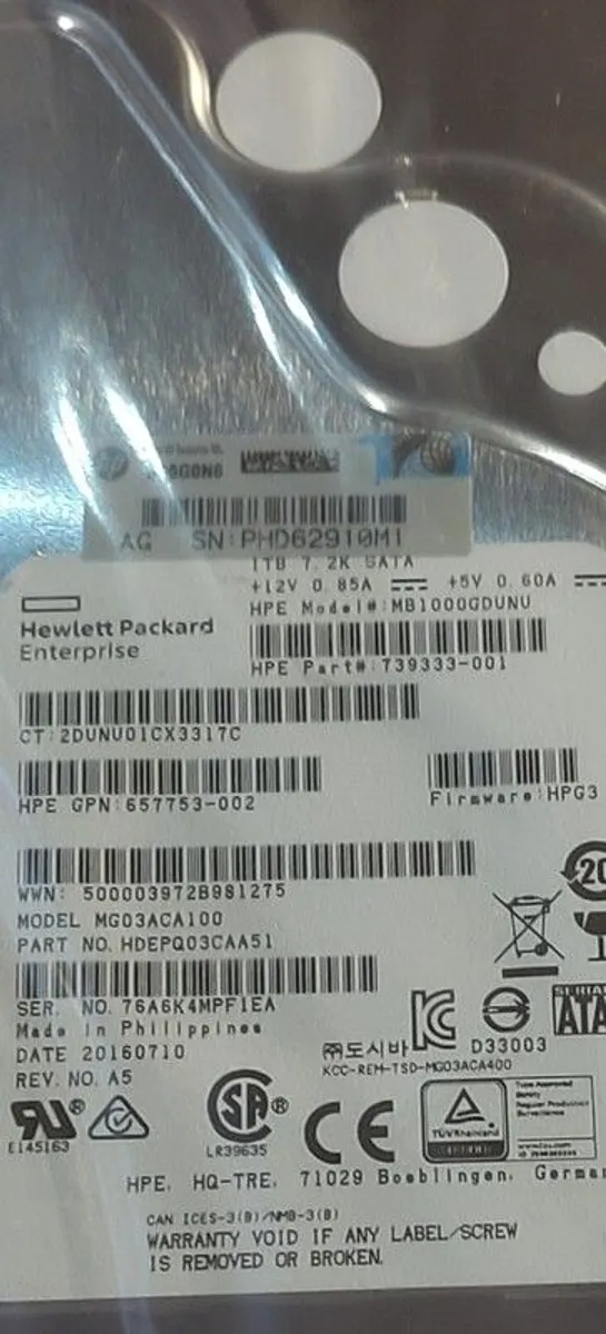 Hard Drive 1tb Sata - Image 2