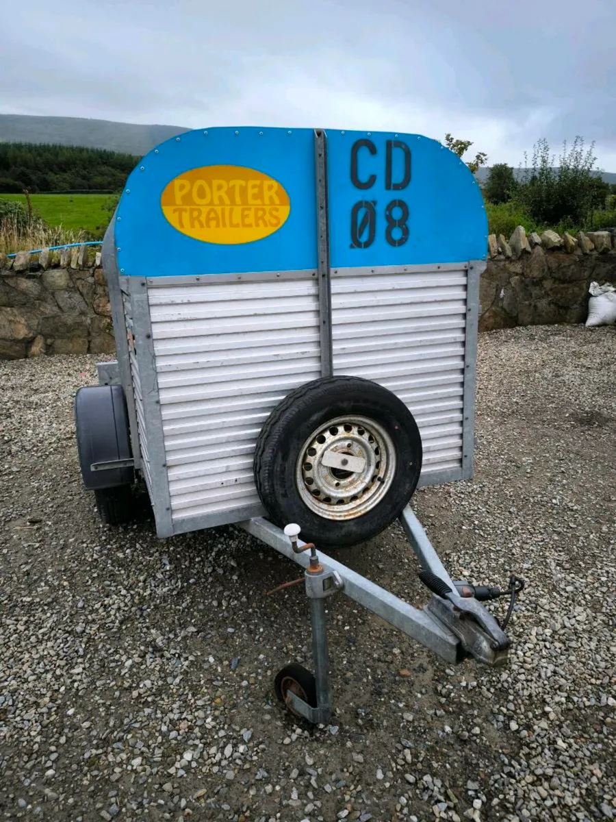 Porter 7x4 sheep calf livestock trailer - Image 4