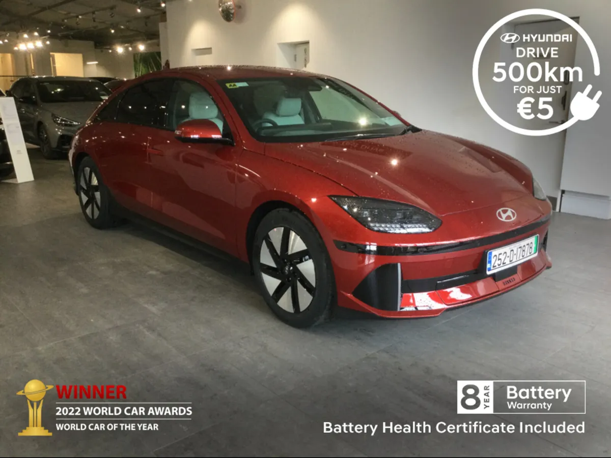 Hyundai IONIQ 6 ELEGANCE 77KW ** SHOWROOM DISPLAY - Image 1