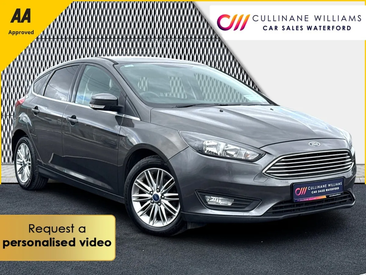 Ford Focus 2017 ZETEC 1.5 TDCI €68 P/W WITH NO CAS - Image 1