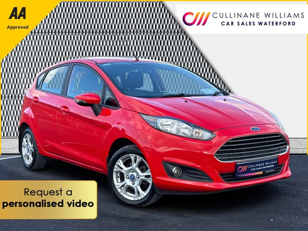 Ford Fiesta 2016 ZETEC 1.25 €54 P/W WITH NO CASH D - Image 1