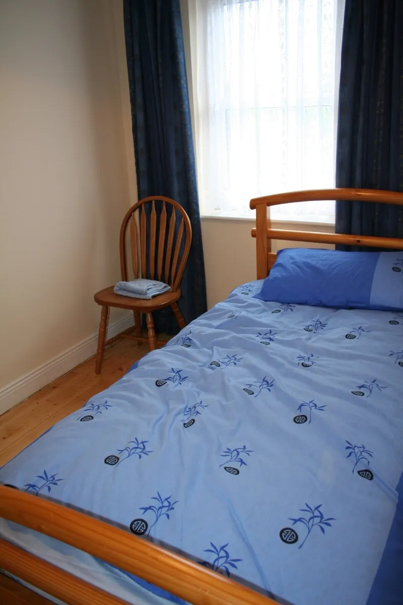Wooden single bed - Image 1