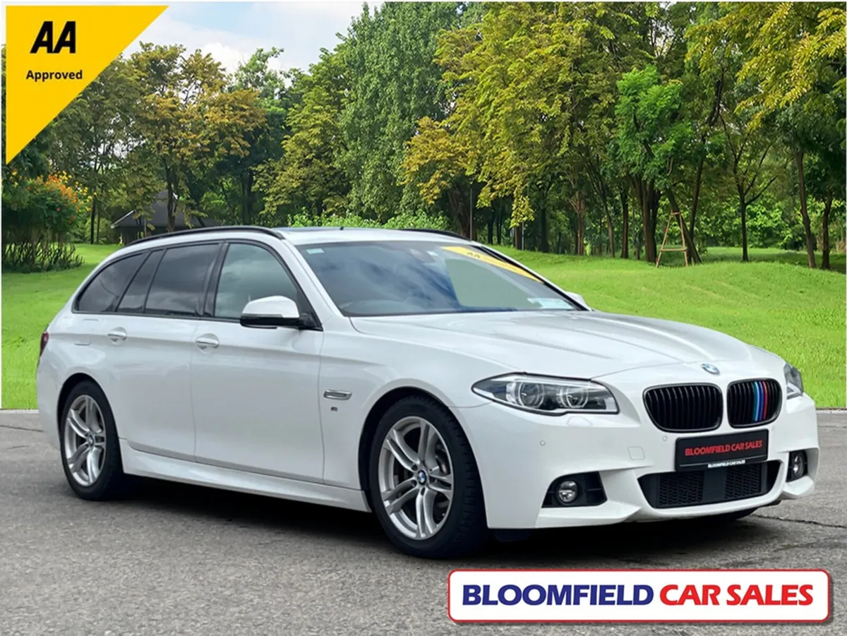 BMW 5-Series F11 M-SPORT 2.0 DIESEL, PAN ROOF // L - Image 1