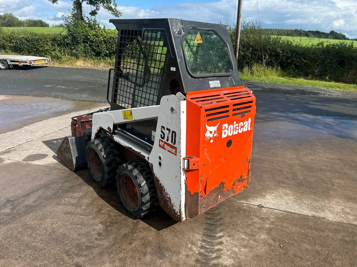 Bobcat s70 skid steer - Image 2