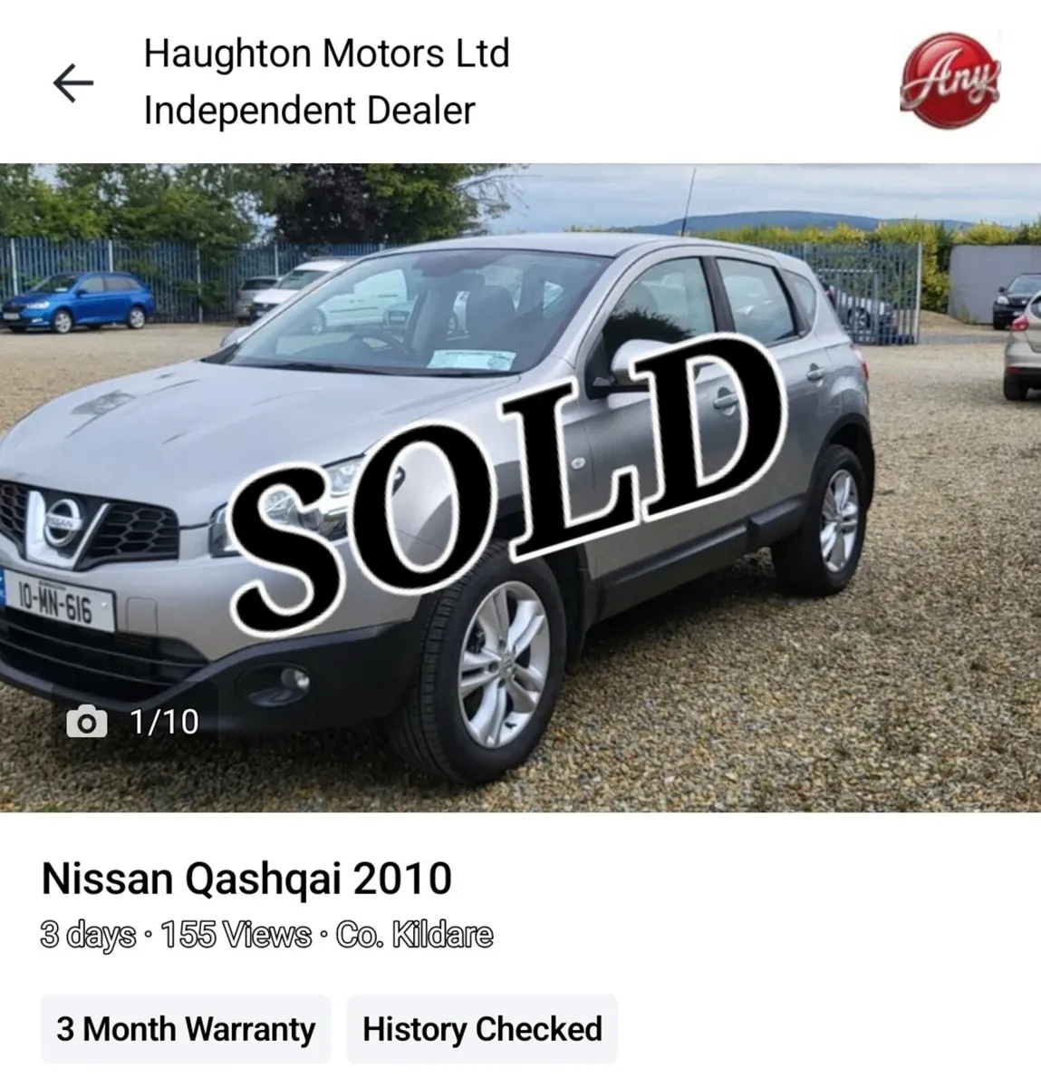 Nissan Qashqai 2010 - Image 1