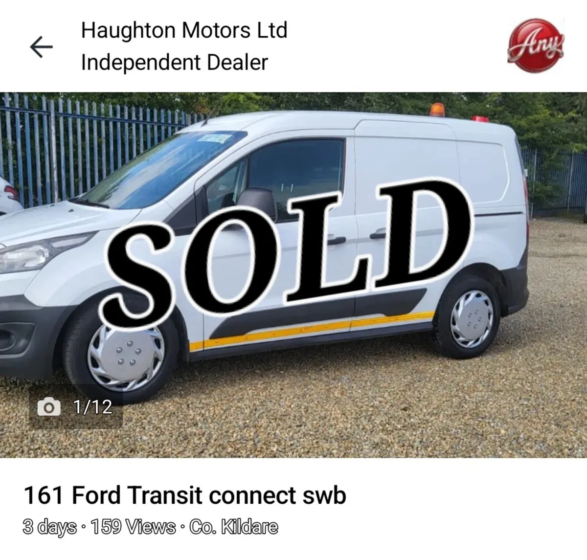 161 Ford Transit connect swb - Image 1