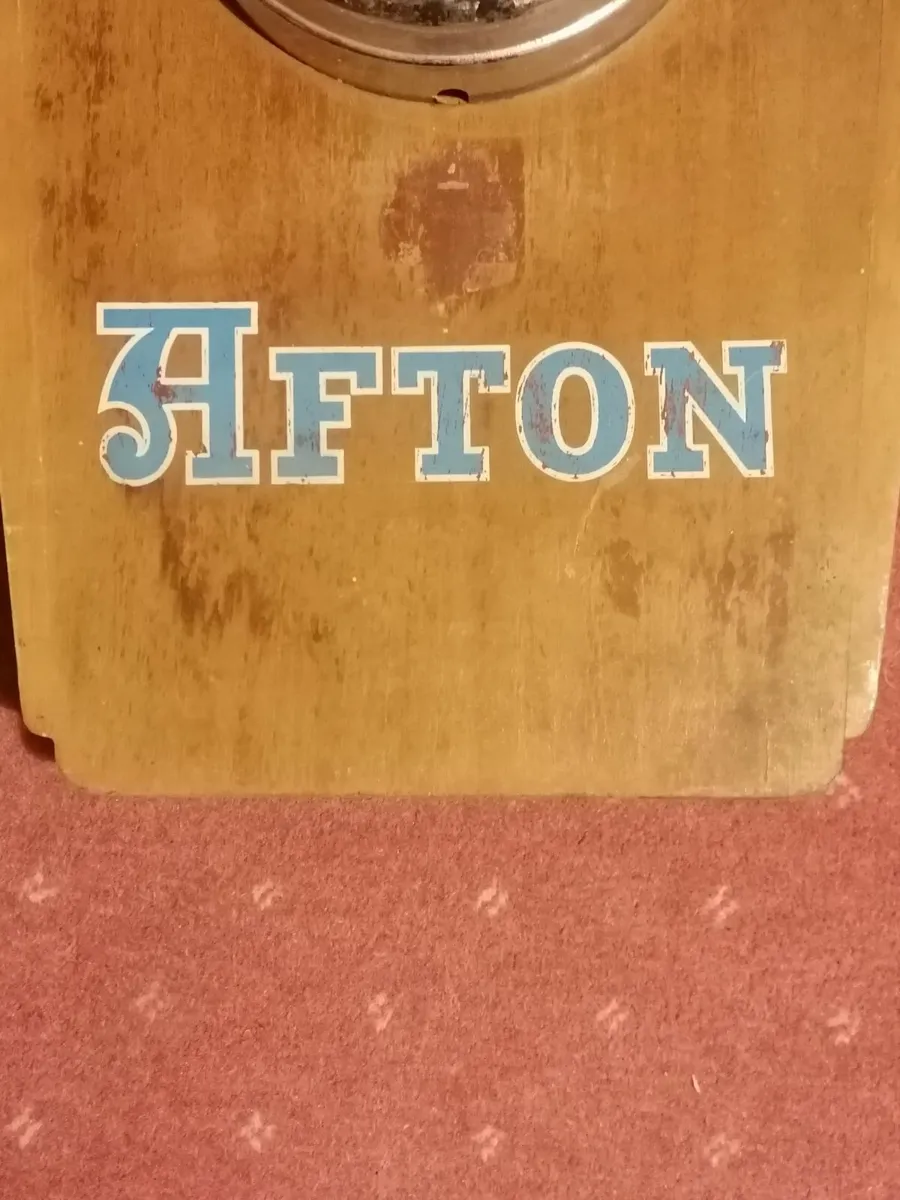 I Perfer Afton 1950s Wall Clock - Image 4