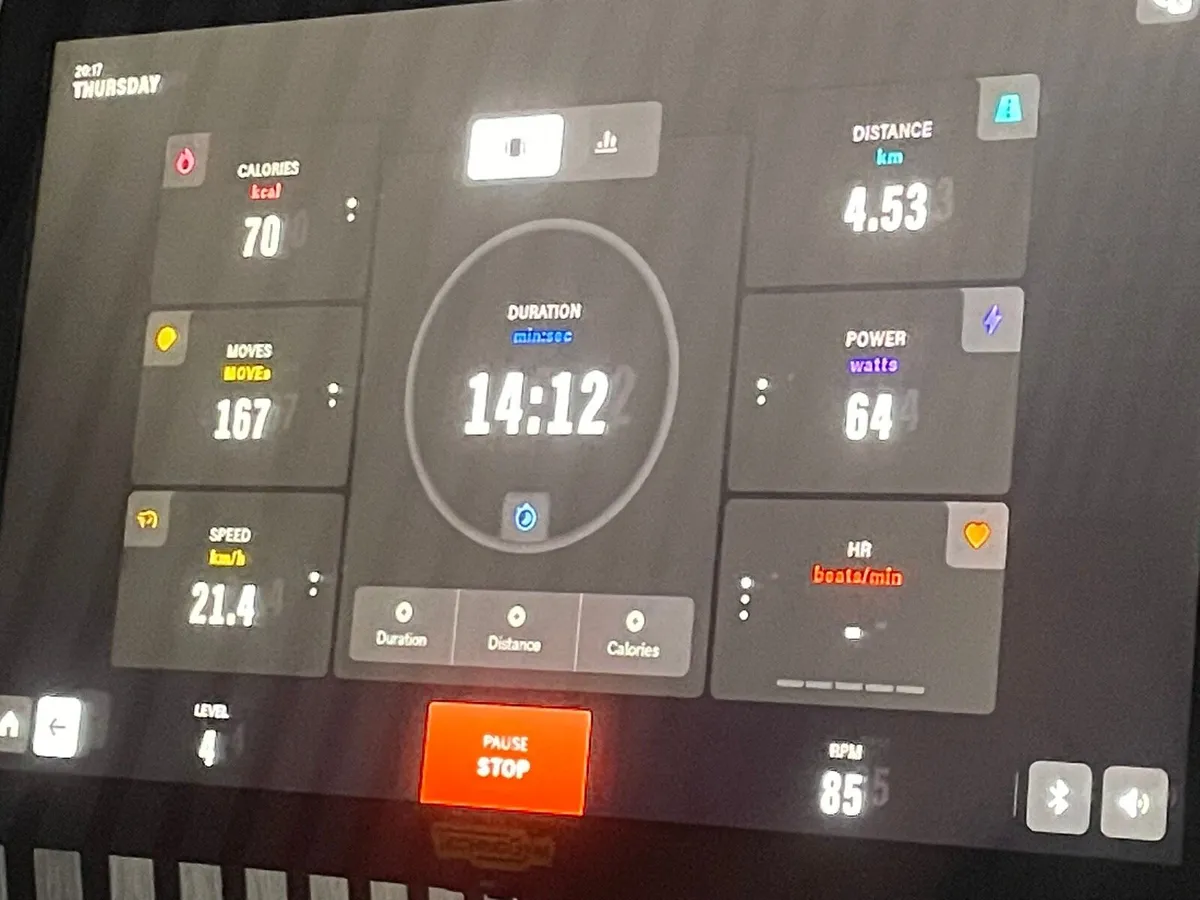 Technogym interactive spin bike - Image 4