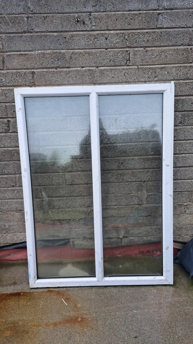 2 PVC windows. 1 with opening, 1 not opening. - Image 2