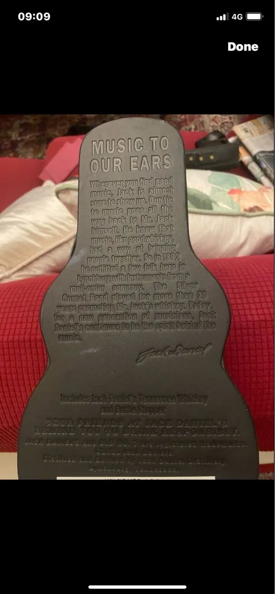 Rare Hack Daniel’s Limited Edition Guitar Case - Image 4