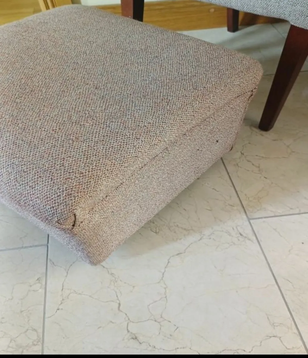 Chair and foot stool - Image 2