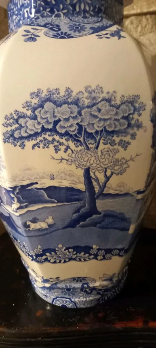 Beautiful Vintage Spode England Vase with lid - Image 4