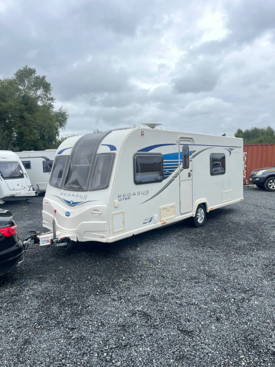 Bailey Pegasus 4 Berth Fixed Bed Caravan For Sale - Image 1