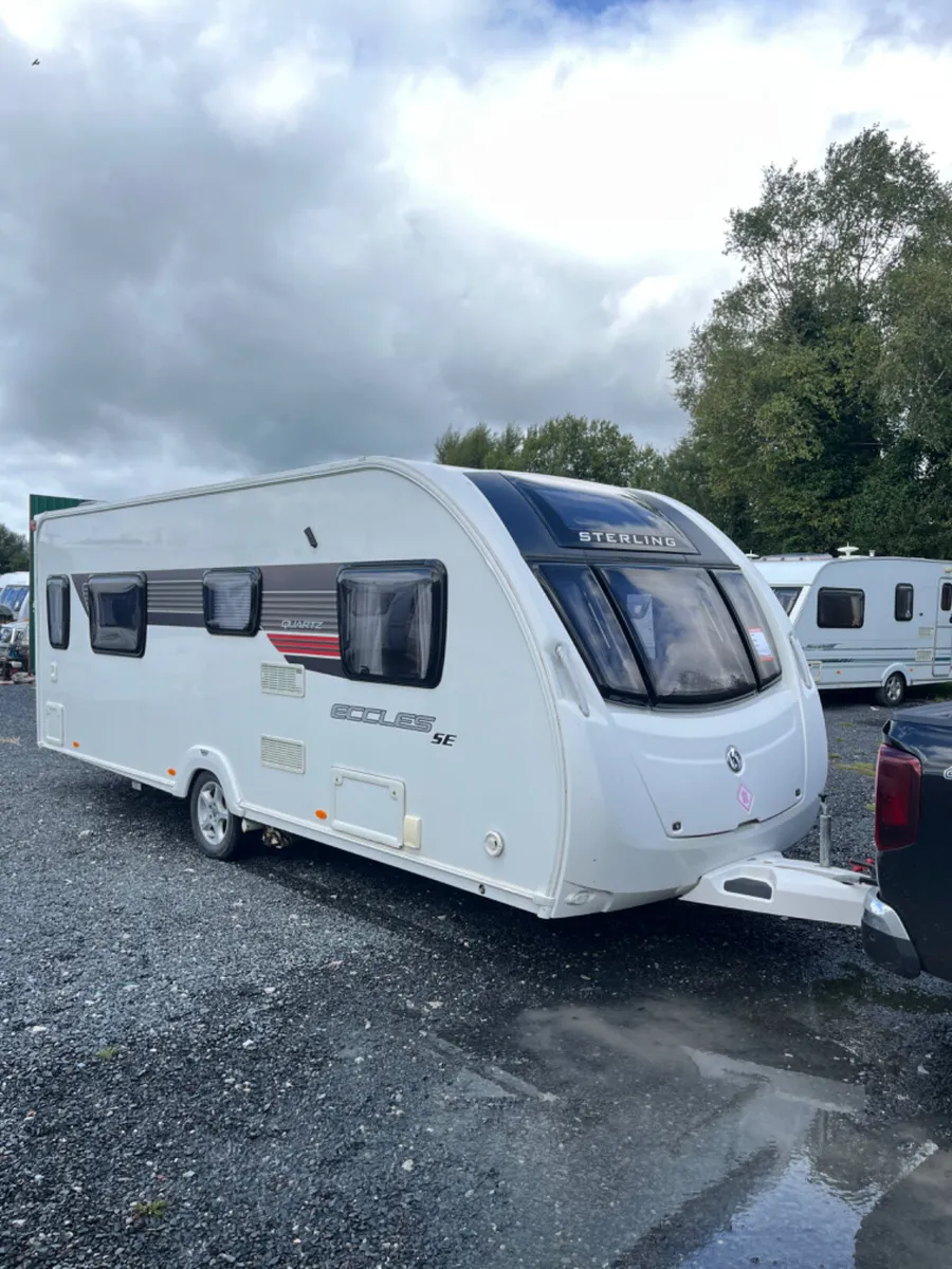 Sterling 4 Berth Island Bed Caravan For Sale - Image 2