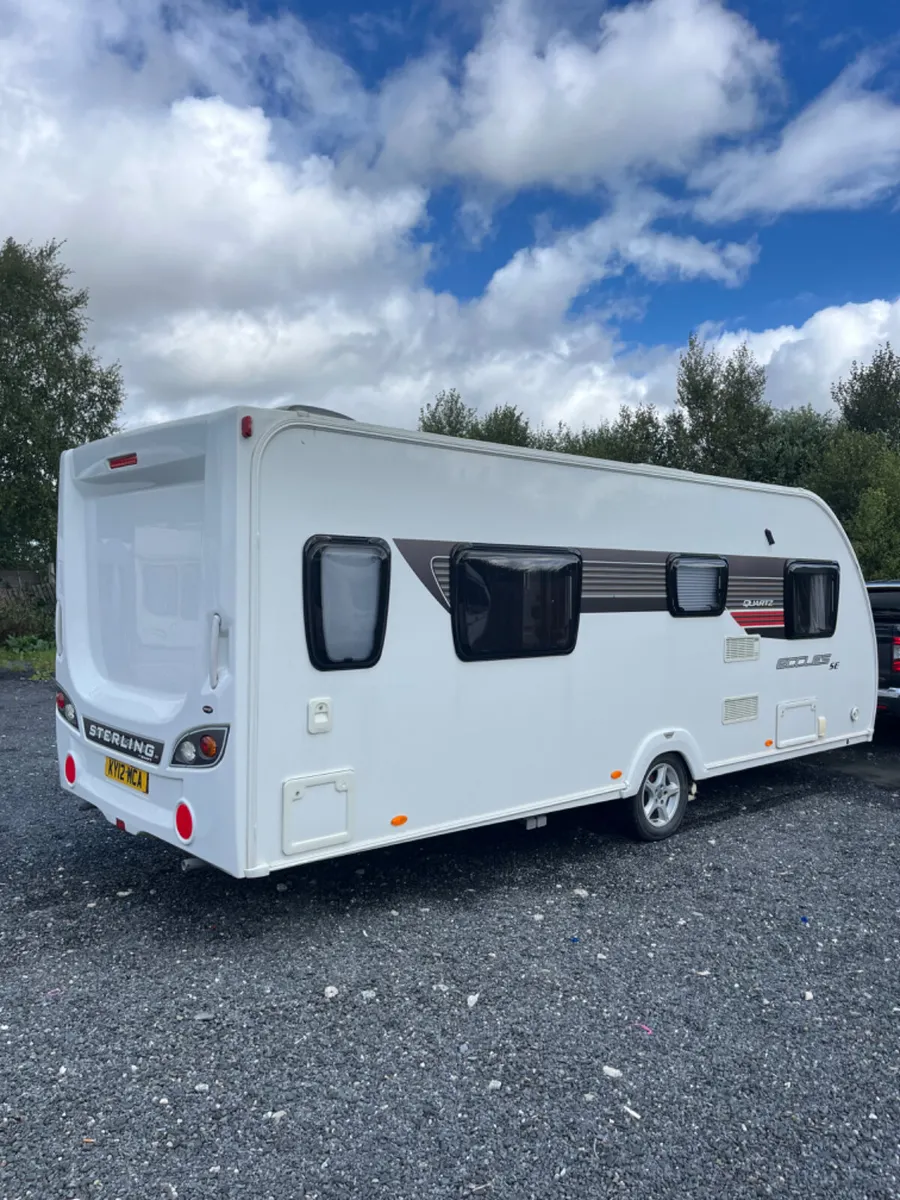 Sterling 4 Berth Island Bed Caravan For Sale - Image 3