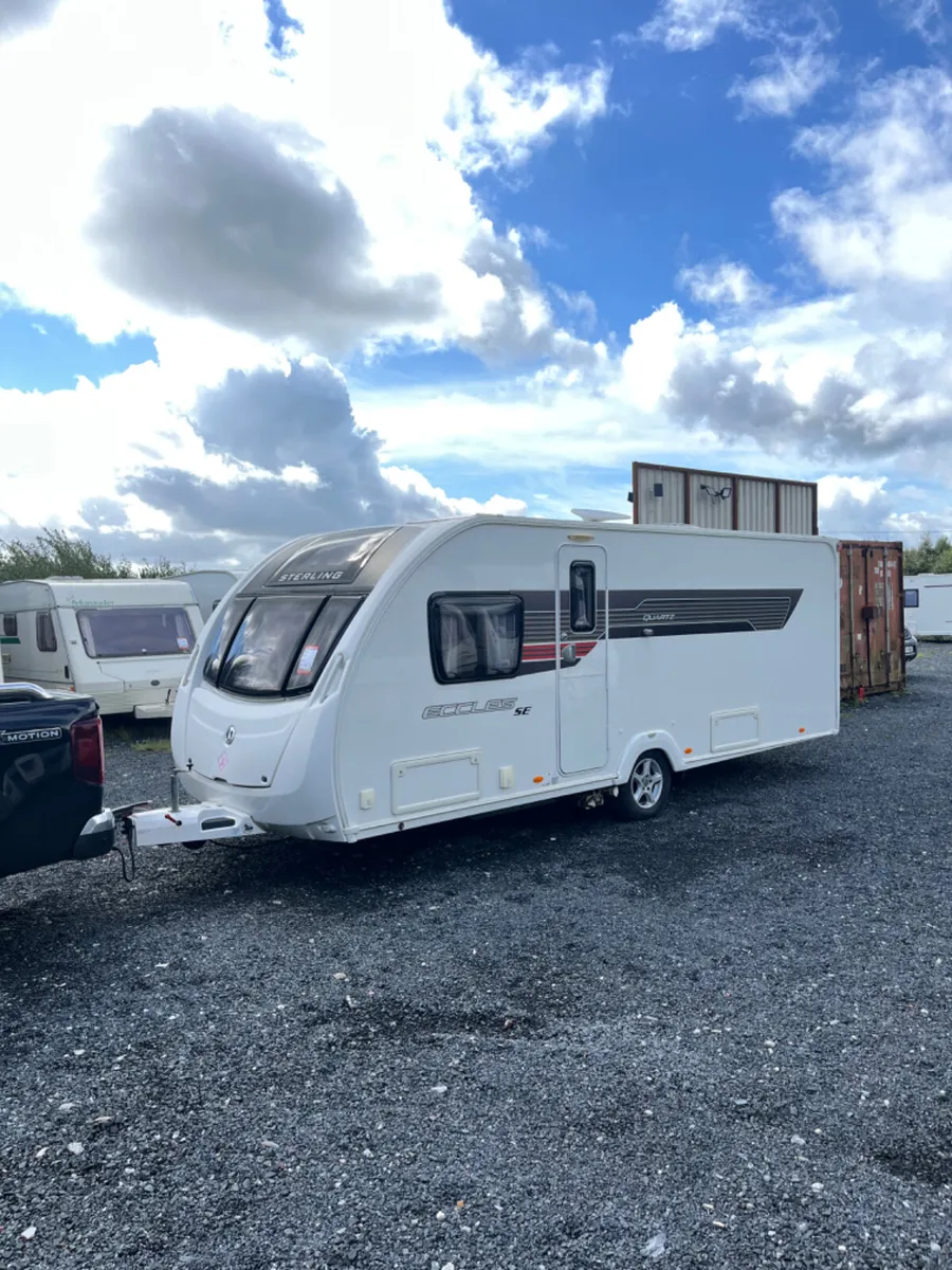 Sterling 4 Berth Island Bed Caravan For Sale - Image 1