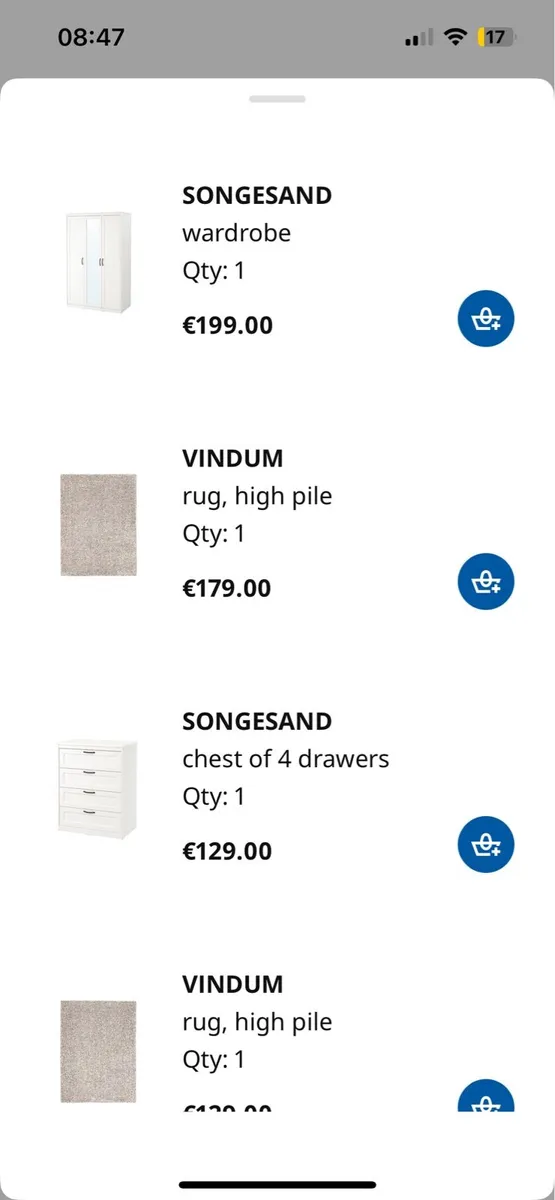 Ikea Wardrobe & chest of drawers - Image 3
