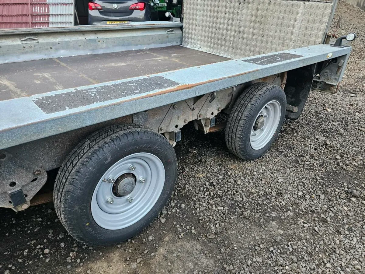 Ivor williams 12x6 plant trailer no vat - Image 2