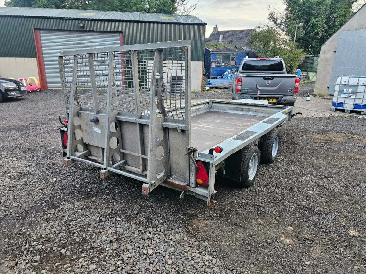 Ivor williams 12x6 plant trailer no vat - Image 4
