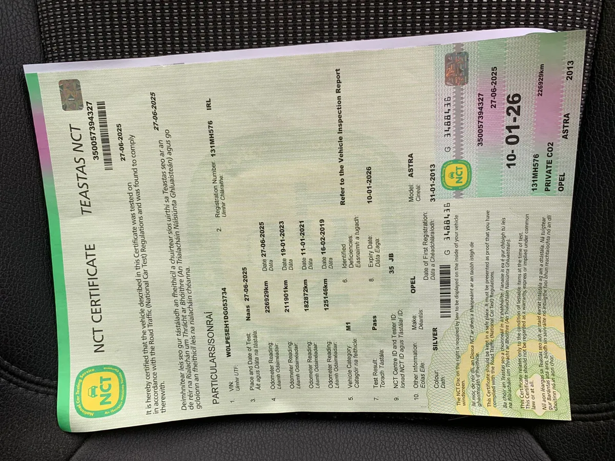 Opel Astra 2013 1.7 CDTI new nct 1/26 - Image 3