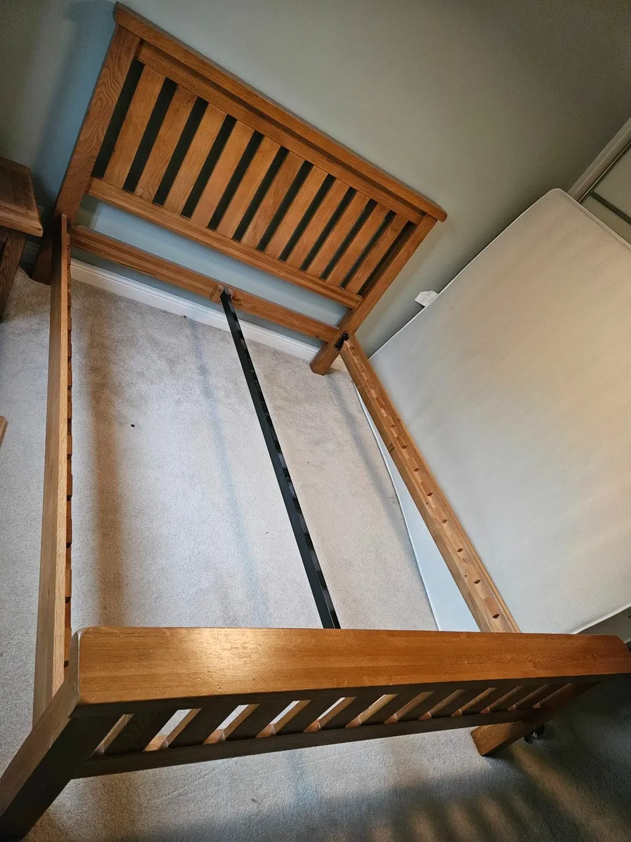 King size bed frame - Image 1