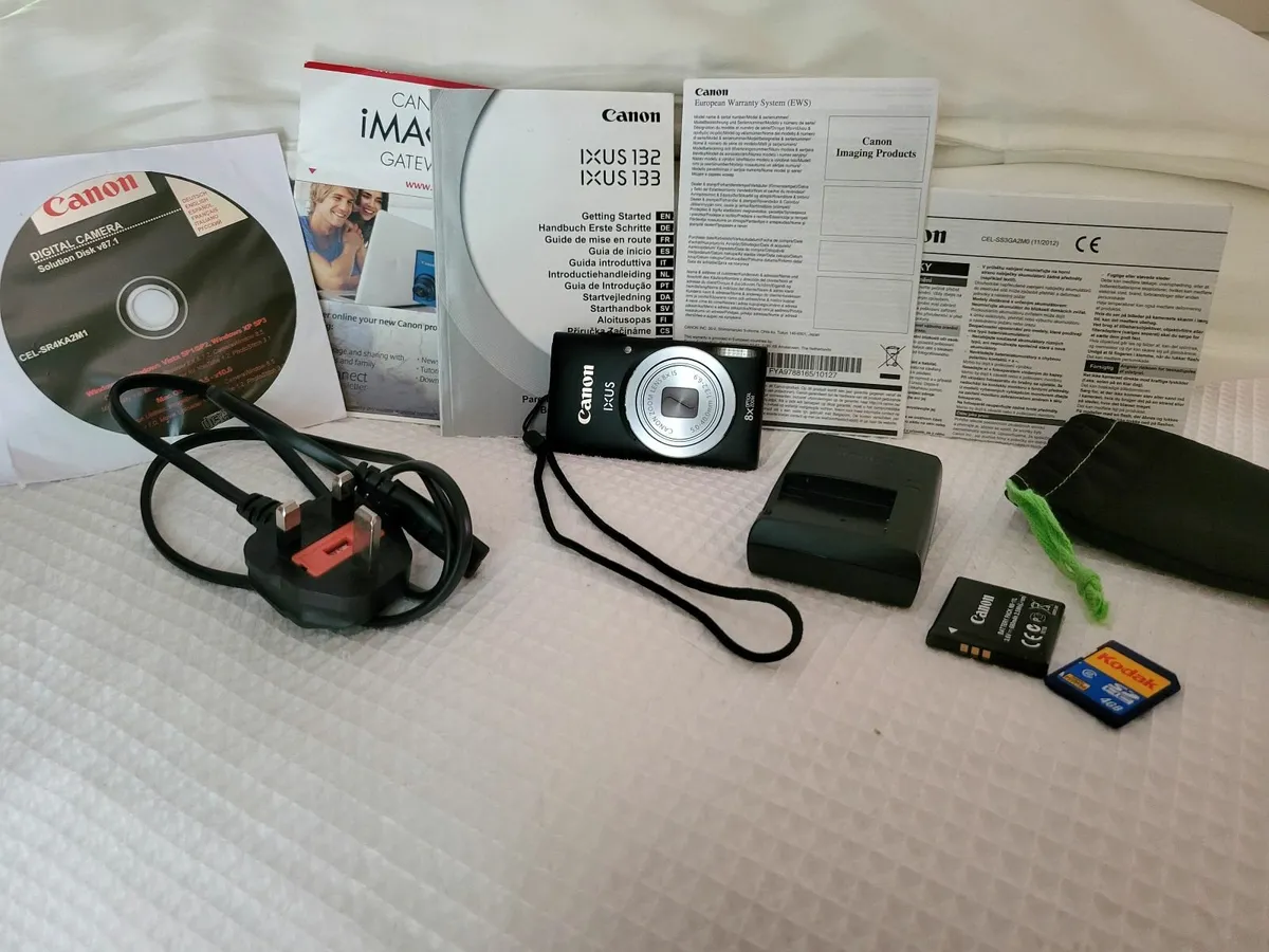 Canon IXUS 132 Digital Camera – Excellent Conditio - Image 1