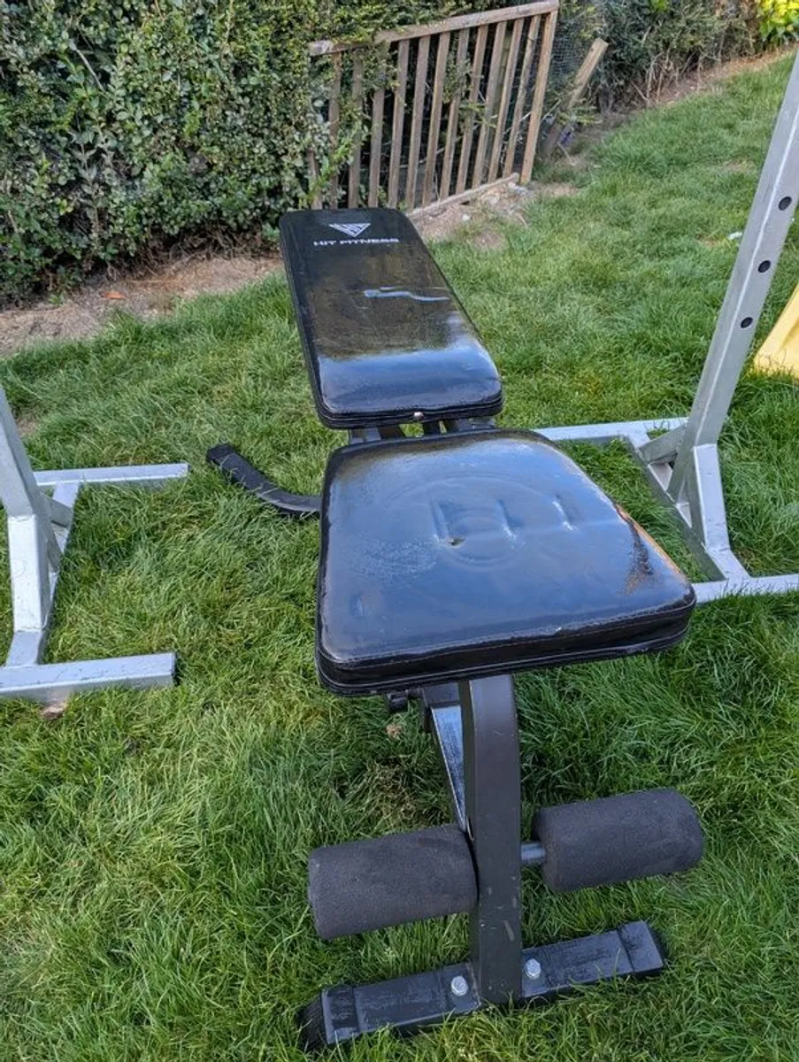 Squat Rack and bench - Image 2