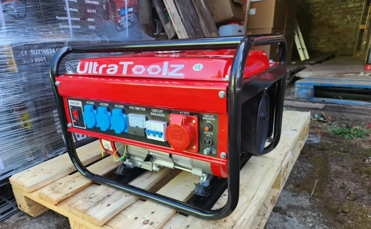 NEW 2025 silent diesel generator 8.5kva key start - Image 1