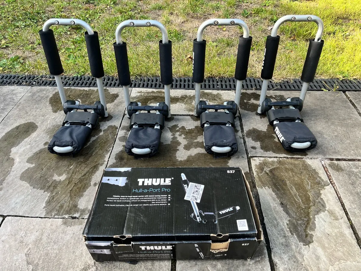 2 x Thule Hull a Port PRO 837 - Image 1