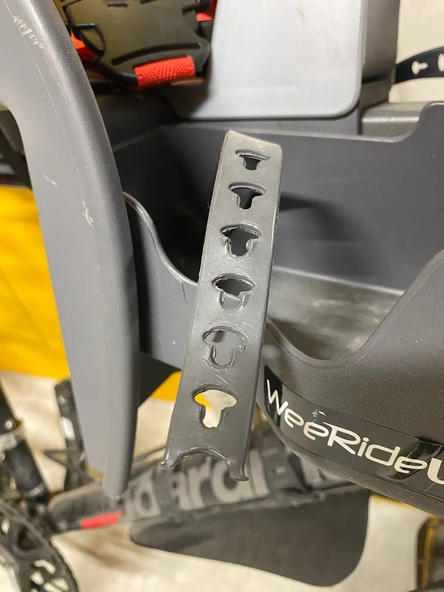 Weeride child/toddler bicycle seat - Image 3