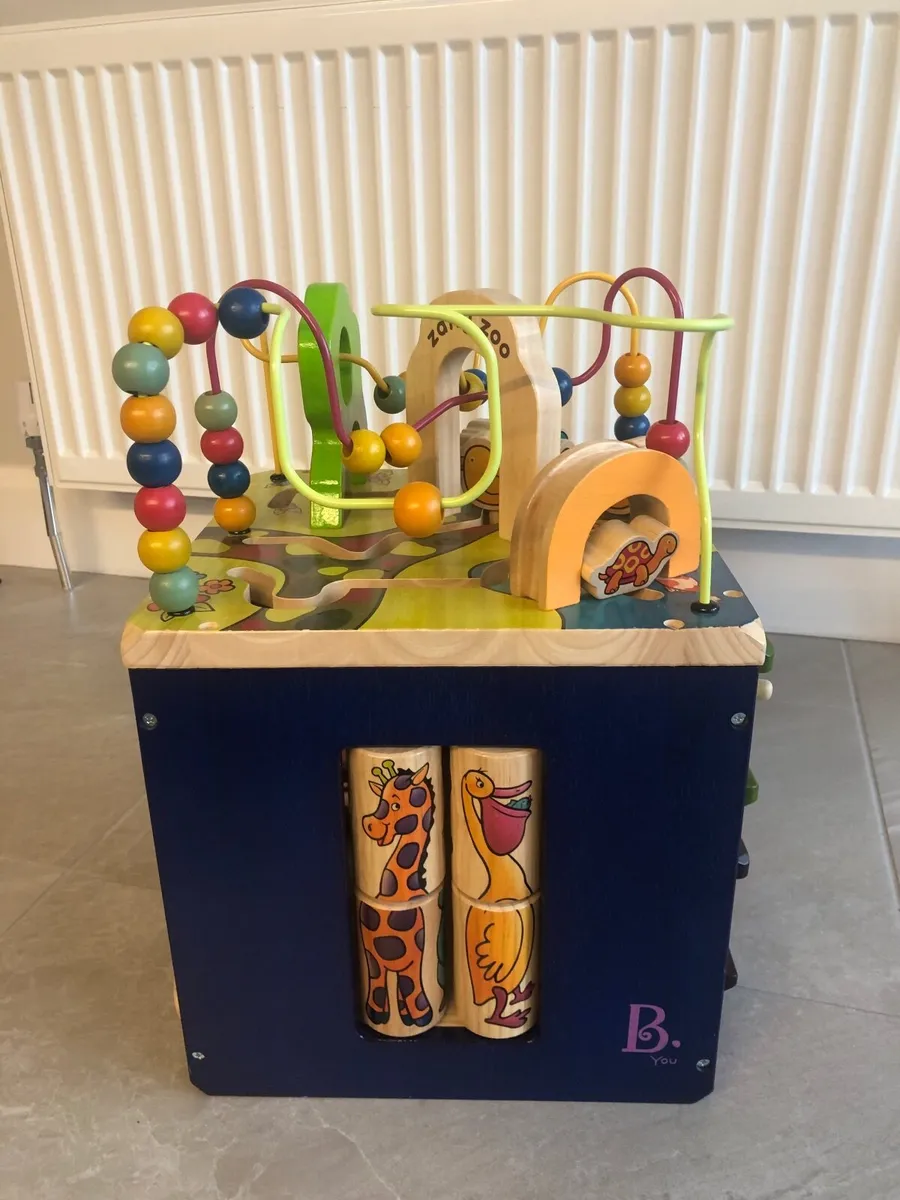 Wooden Activity Cube Assortment - Image 3