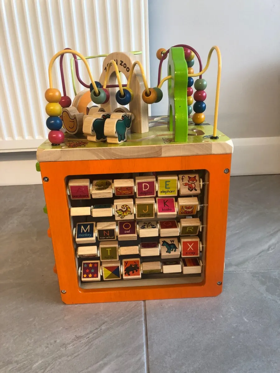 Wooden Activity Cube Assortment - Image 4