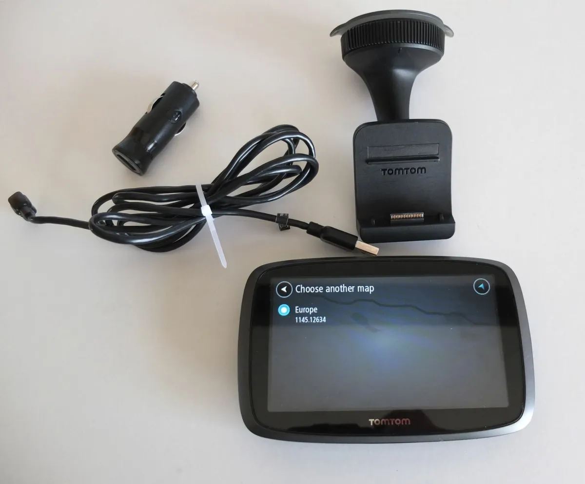 TomTom GO 5100 Sat Nav With Lifetime World Maps. - Image 4