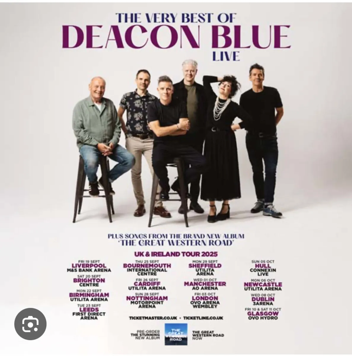 Deacon Blue Tickets