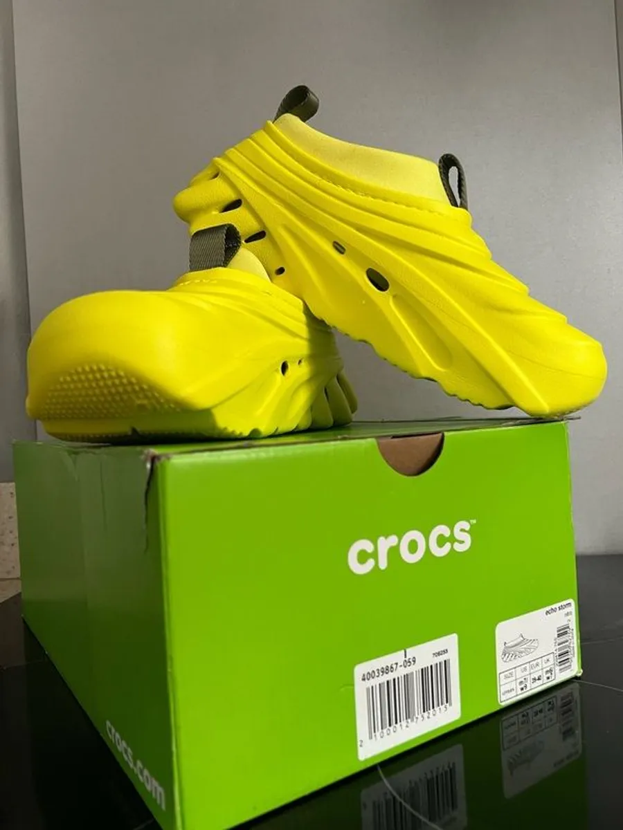 Unique Crocs limited editions  yellow unisex - Image 1