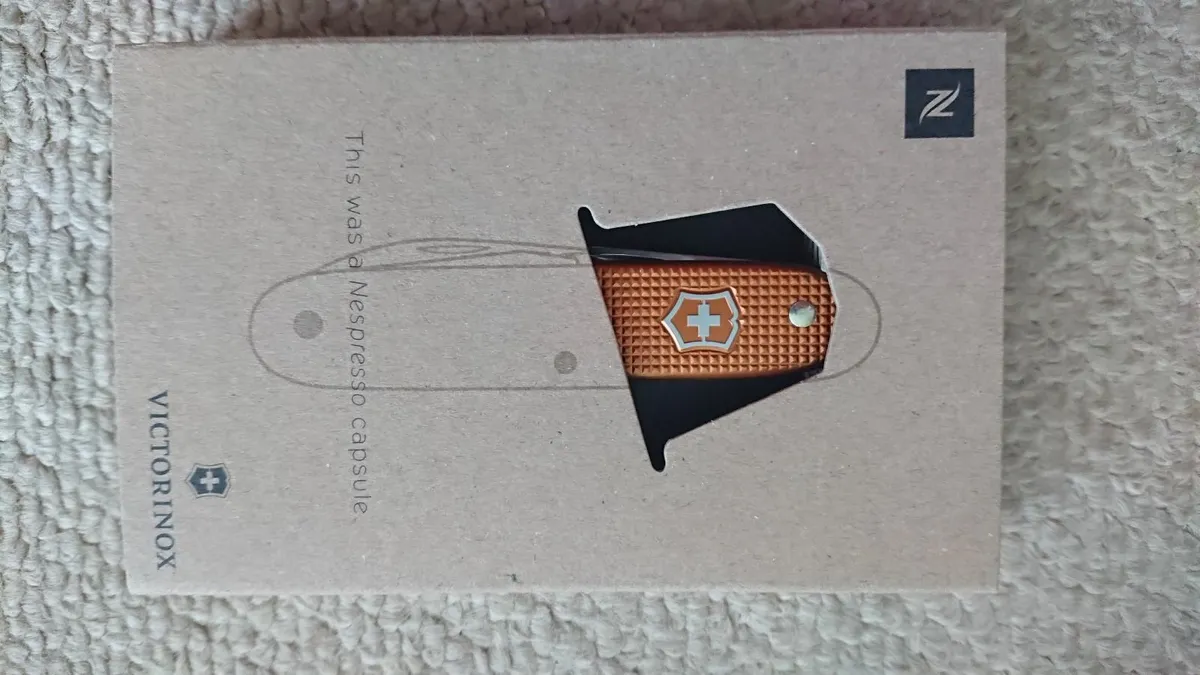 Victorinox Alox Pioneer Nespresso 2017 Knife - Image 3