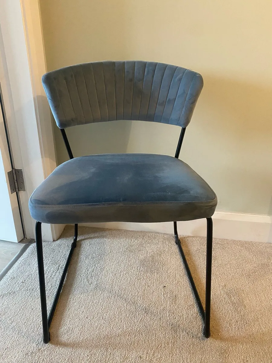Suede chair for occasional use/ dining - Image 2