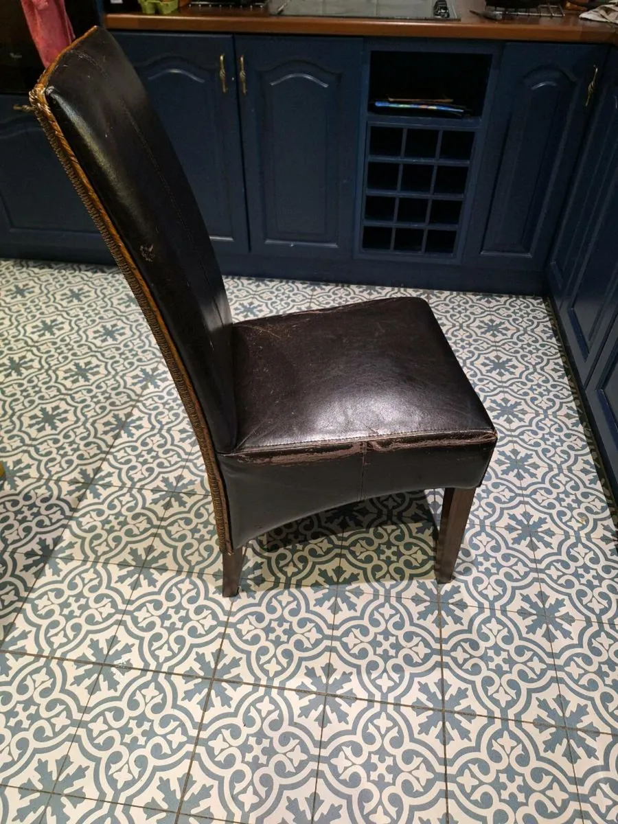 6 dining chairs - Image 2