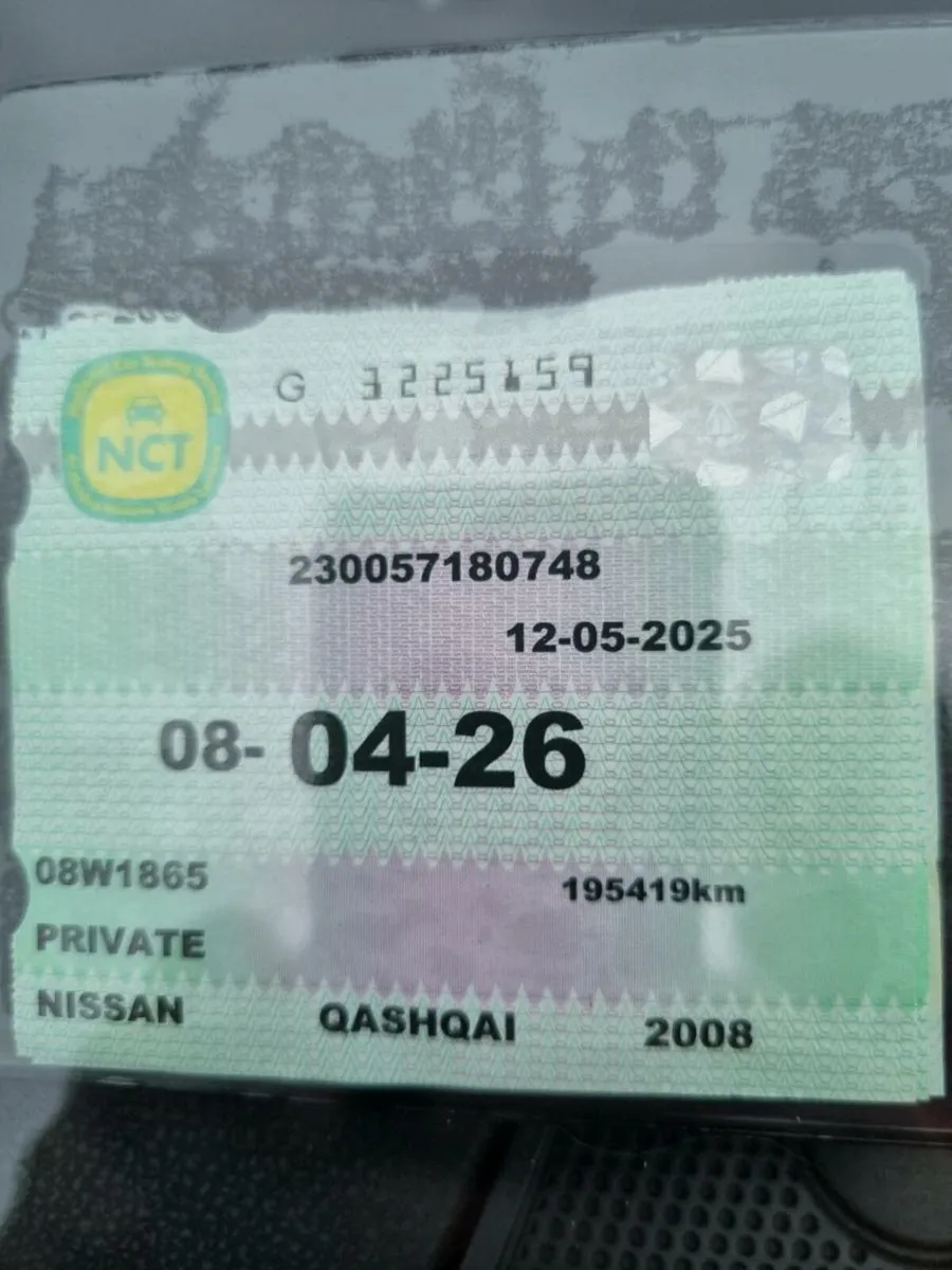 Nissan qashqai Nct Serviced 2 keys - Image 4
