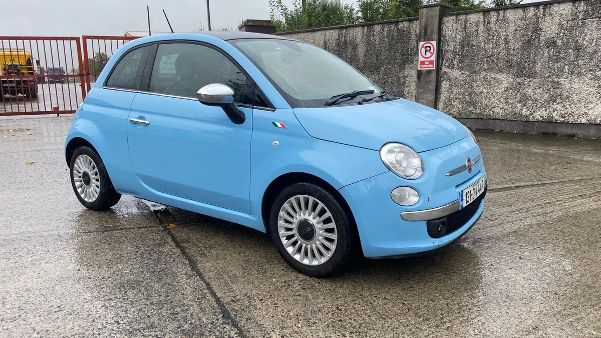 Fiat 500 Automatic baby blue - Image 1