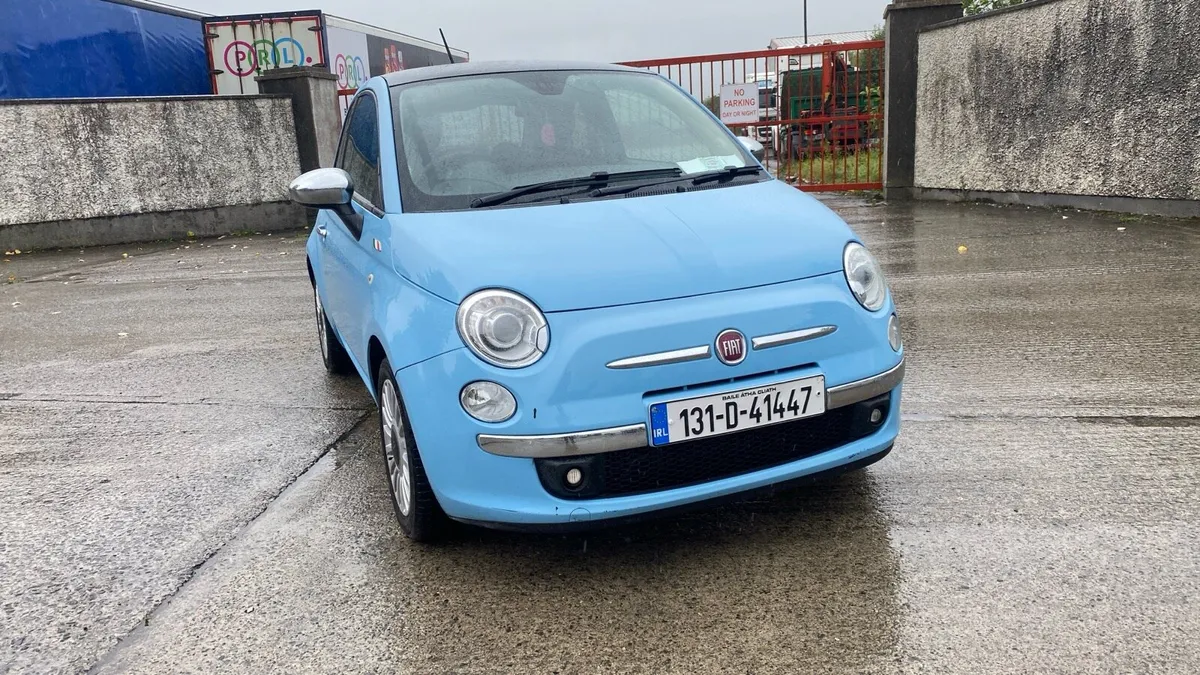 Fiat 500 Automatic baby blue - Image 2
