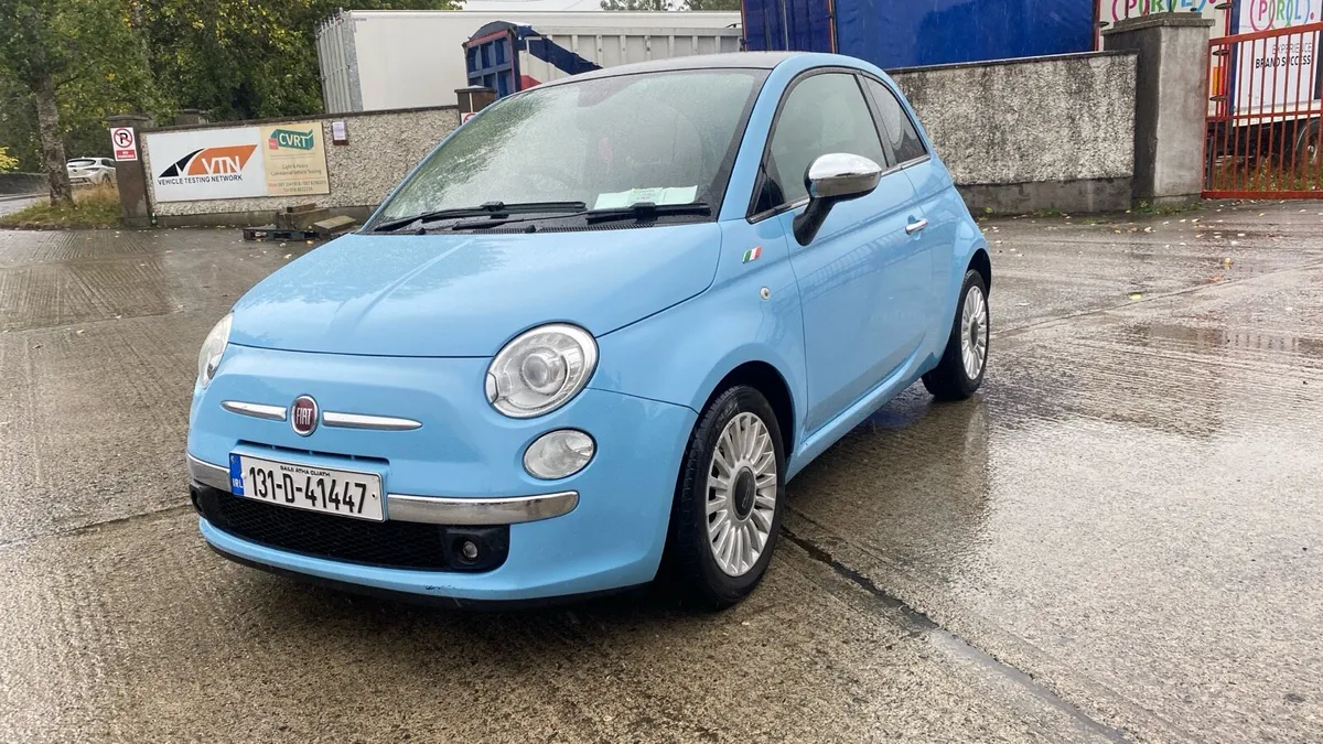 Fiat 500 Automatic baby blue - Image 3