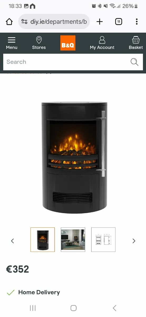 Fake fire