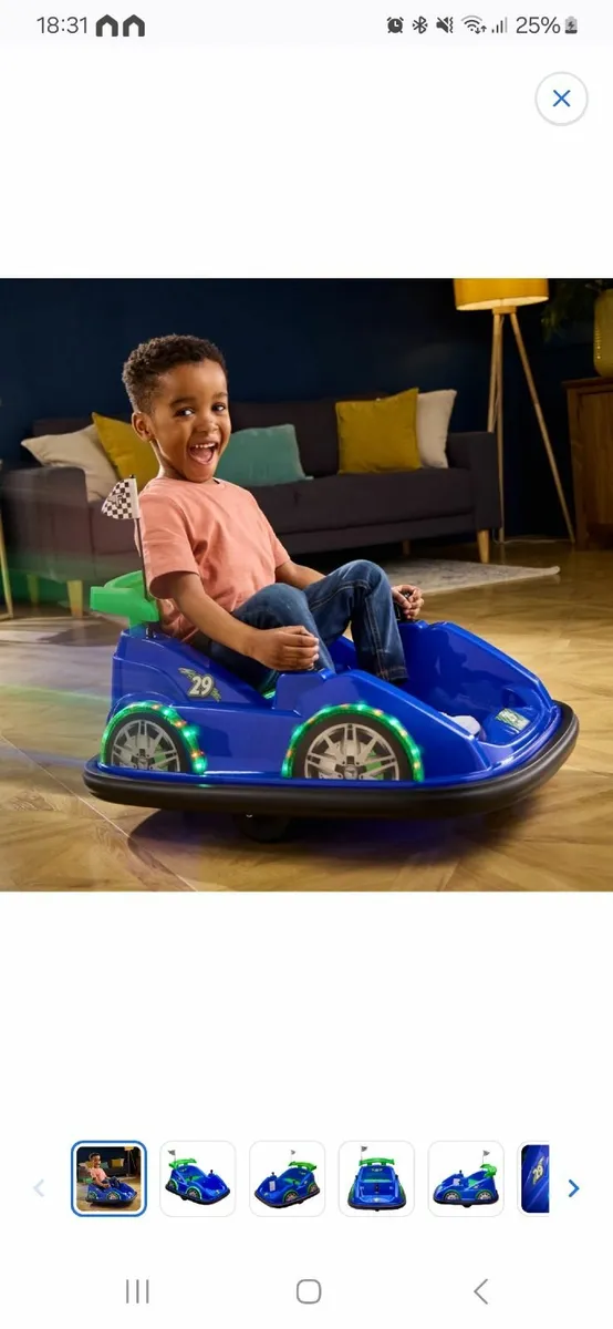 Kids electric bumper car - Image 1