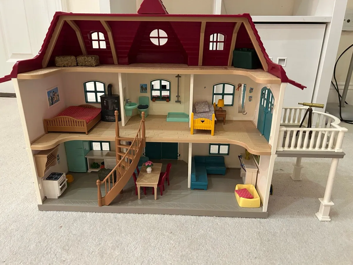 Schleich house and stable barn - Image 2