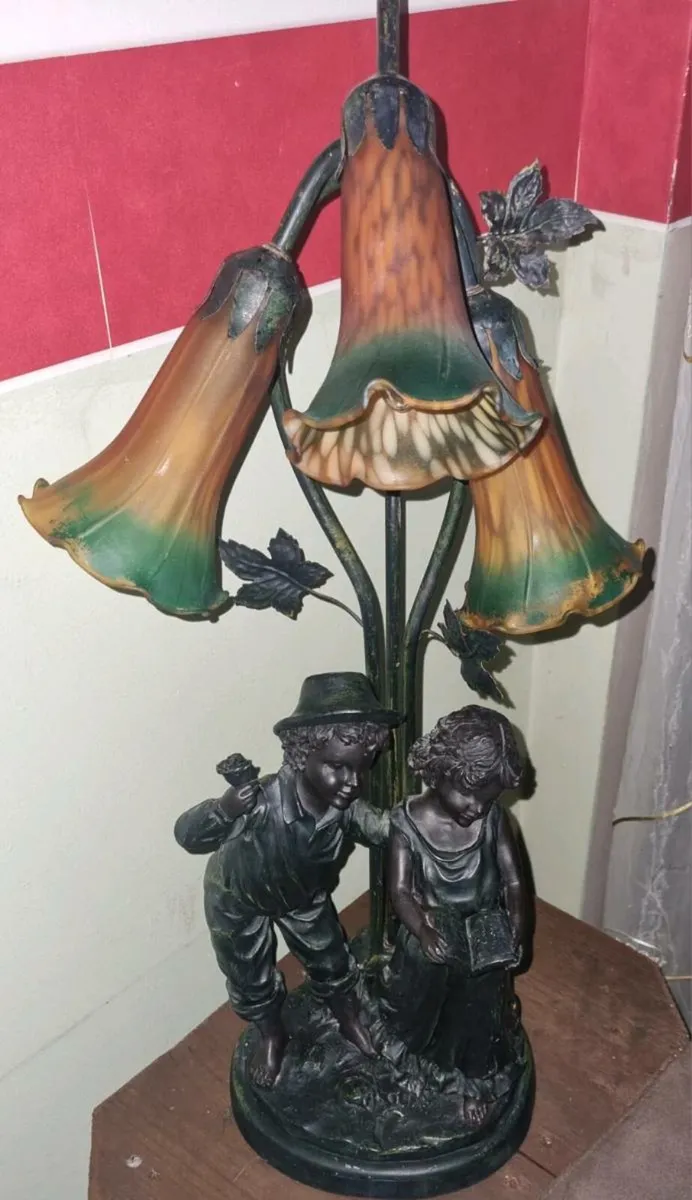 Widdop Bingham Bronze Lamp - Image 1