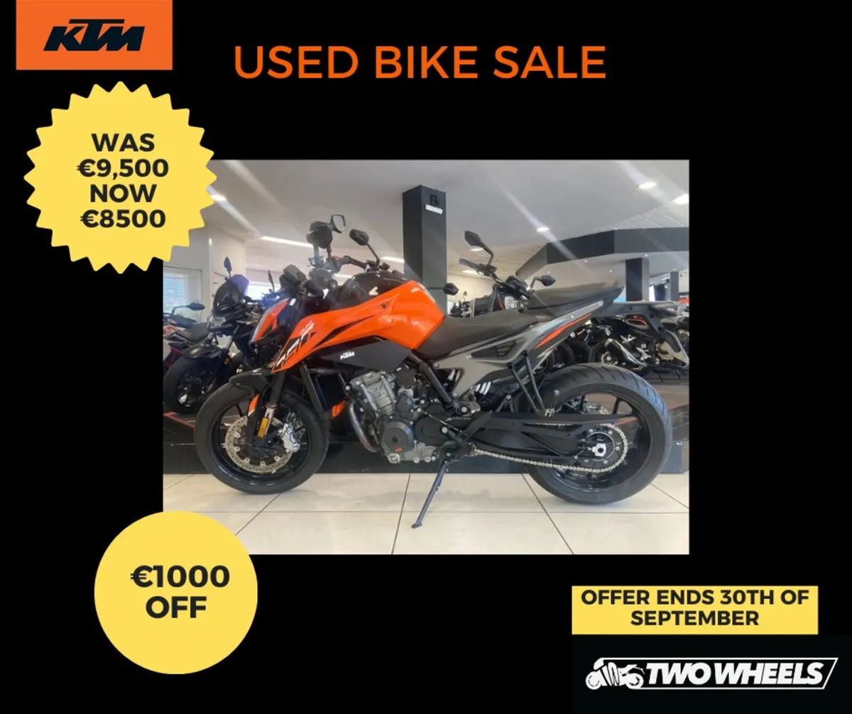 KTM 790 Duke **Ex Demo**  with Tech Pack - Image 1