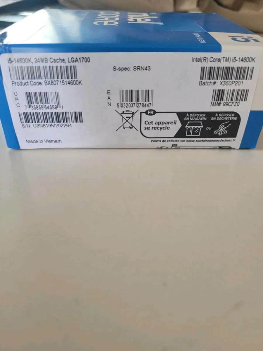 Intel i5 14th GEN 14600k - Image 3