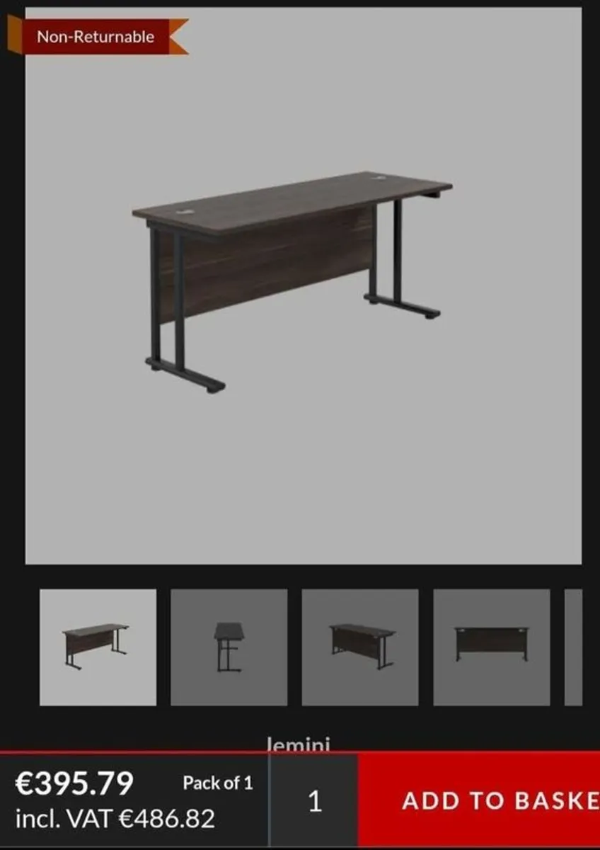 Desk (Walnut) - Image 4